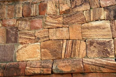 Dressed Stone Pattern Stock Photos