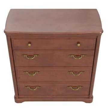 Dresser classic, top view Stock Illustration