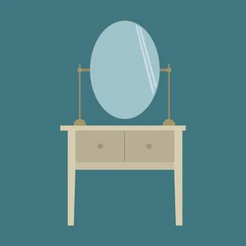 Dresser vector Stock Illustration