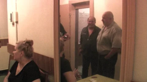 Dressing room Stock Footage 8516974