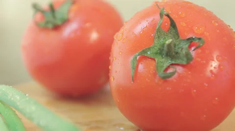Drib with tomato Stock Footage 38418418