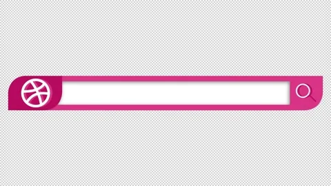 Dribbble Social Media Lower Third 스톡 동영상 223648645
