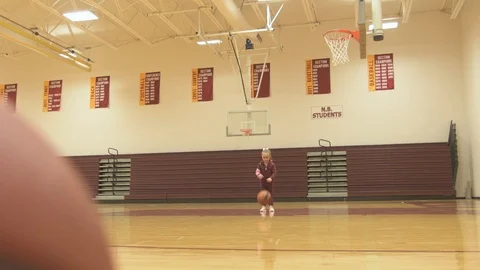 Dribble in circles Stock Footage 86760240