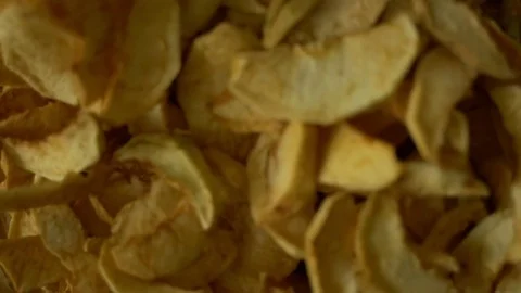 Dried apple container Stock Footage 70869179