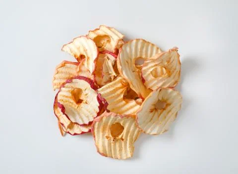 Dried apple slices Stock Photos