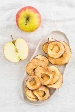 Dried apples Stock Photos