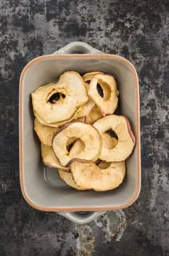 Dried apples Stock Photos