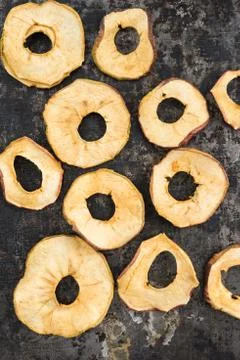 Dried apples Stock Photos