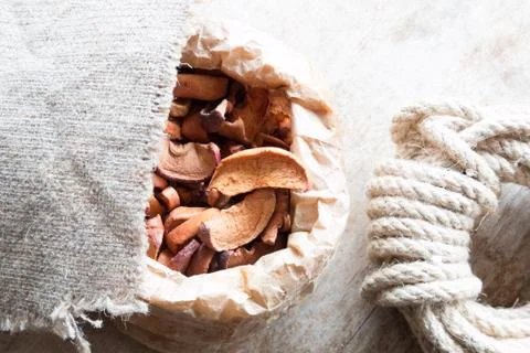 Dried apples Stock Photos