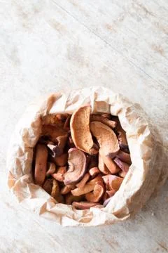 Dried apples Stock Photos
