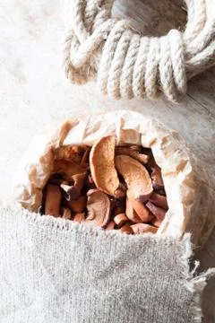 Dried apples Stock Photos