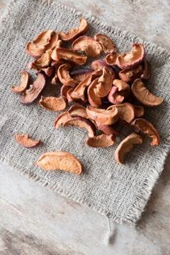 Dried apples Stock Photos