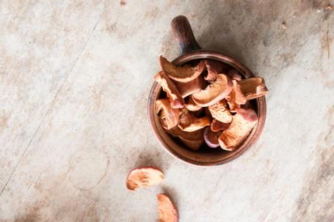 Dried apples Stock Photos