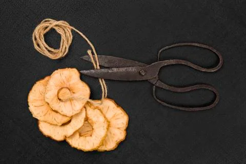 Dried apples. Stock Photos