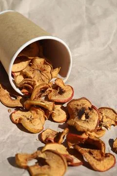 Dried apples Stock Photos