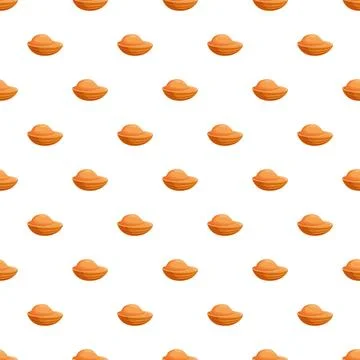 Dried apricot fruit seamless repeating background pattern 스톡 일러스트