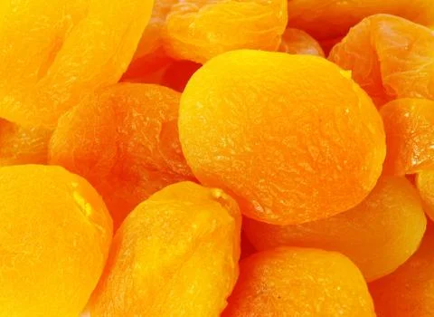 Dried apricot Foto stock