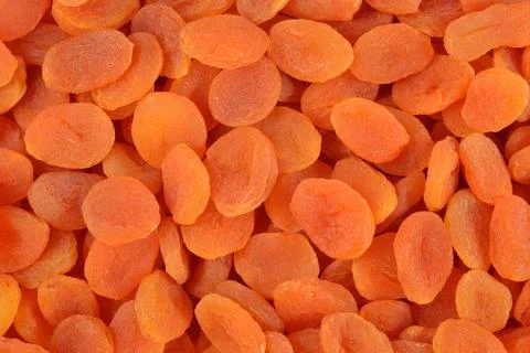 Dried apricots background Stock Photos