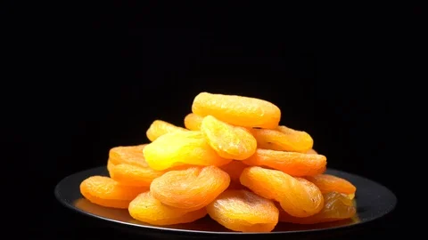 Dried Apricots. Close up. Stock Footage 99559946