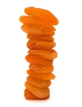 Dried apricots Stock Photos