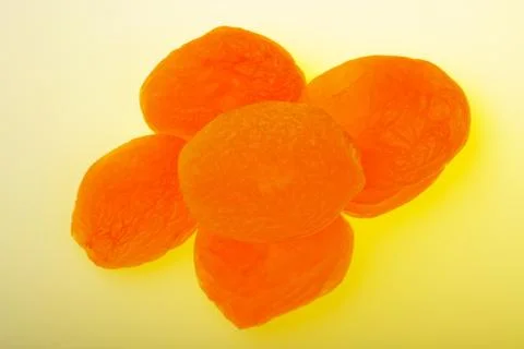 Dried apricots Stock Photos