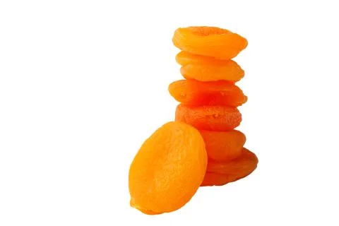 Dried apricots Stock Photos
