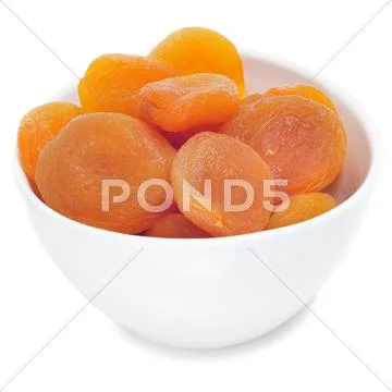 Dried apricots Stock Photos