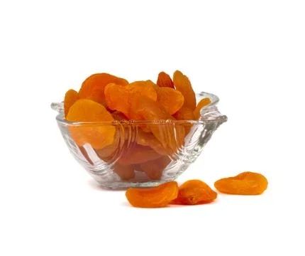Dried apricots Stock Photos