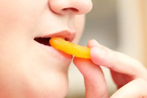 Dried apricots Stock Photos