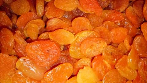 Dried apricots Stock Photos