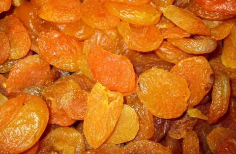 Dried apricots Stock Photos