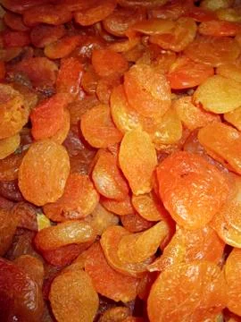 Dried apricots Stock Photos