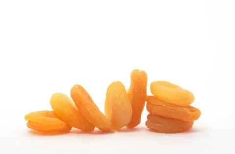Dried apricots Stock Photos