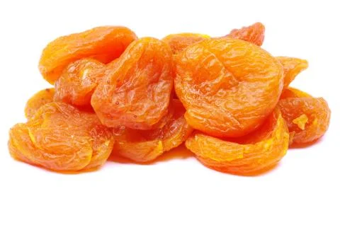 Dried apricots Foto stock