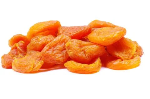Dried apricots Foto stock