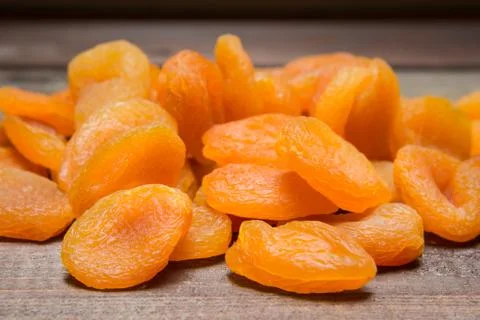 Dried apricots Stock Photos