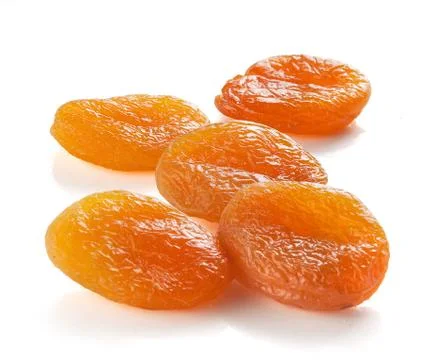 Dried apricots Stock Photos