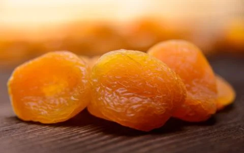 Dried apricots Stock Photos