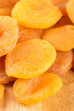Dried apricots Stock Photos