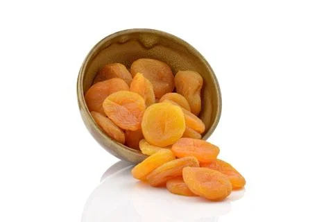 Dried apricots Stock Photos
