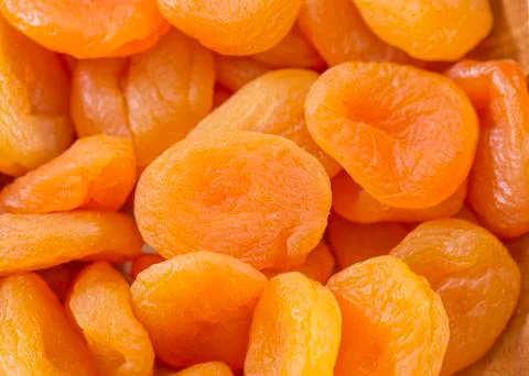 Dried apricots Stock Photos