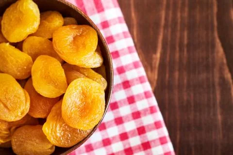 Dried apricots Stock Photos