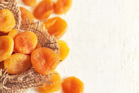Dried apricots Stock Photos