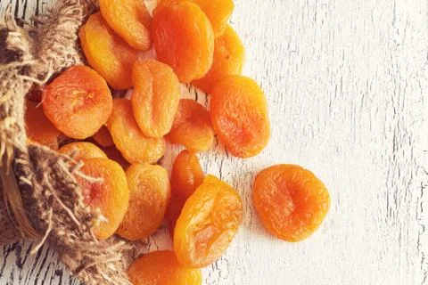 Dried apricots Stock Photos