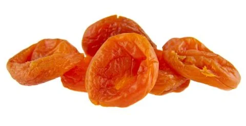 Dried apricots Stock Photos