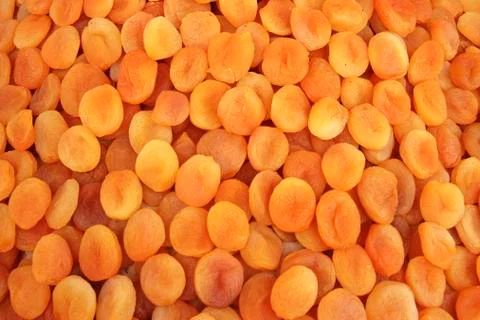 Dried apricots Stock Photos