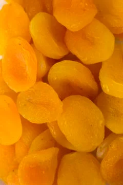 Dried Apricots Foto stock