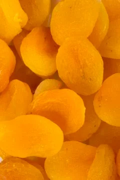 Dried Apricots Foto stock