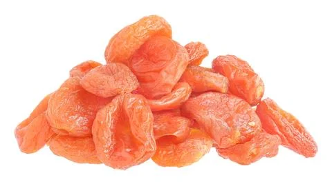 Dried apricots. Foto stock