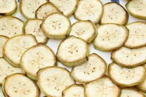 Dried bananas Stock Photos